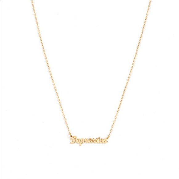 ban.do Jewelry - Jen Gotch x Iconery Depression Necklace - Yellow